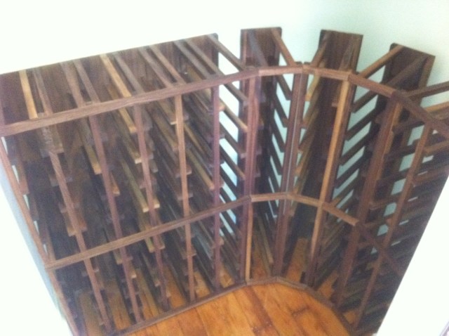 Wine Storage before instal