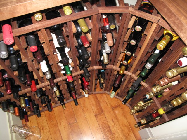 After Closet Wine Cellar
