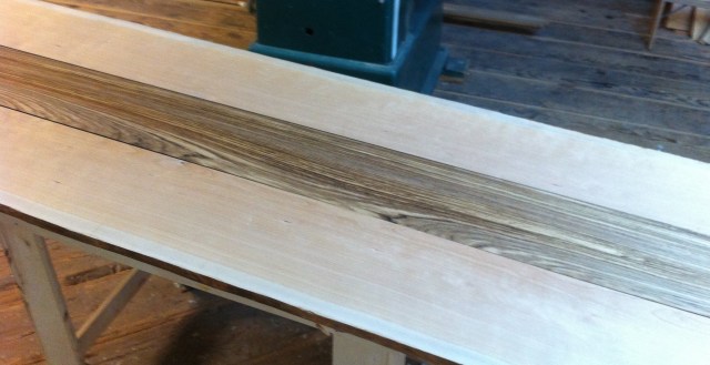 milled & sanded - before finishing