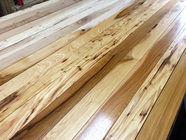 Hickory  - the difference is the hand finish